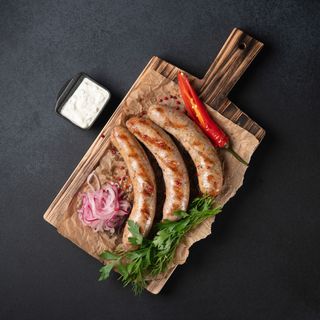 Ковбаски мікс з сиром  (150 г)