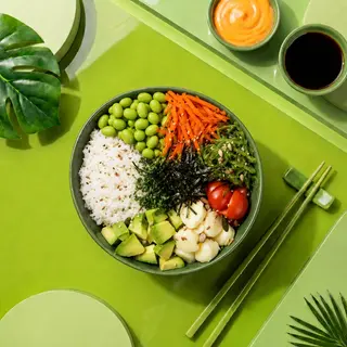 Poke Orez Veggie Mozzarela