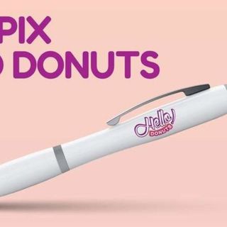 2 Donuts plus Pix personalizat Hello Donuts