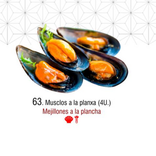 63.mejillones plancha