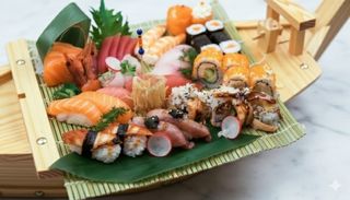 200. Barca sushi - 40 pezzi