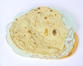 Wegański chleb Roti