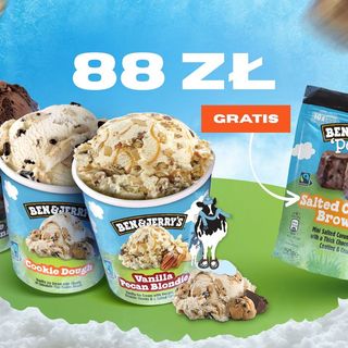 Zestaw 3 kubków Ben&Jerry's + PEACES gratis!