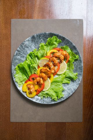 Prawn tikka