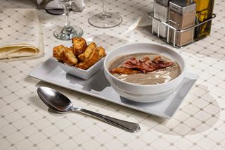 Supa crema de ciuperci