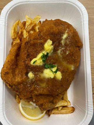 Шницел от свинско бон филе