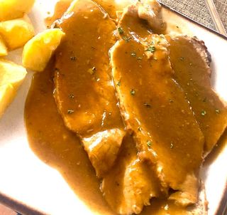 Jamón Asado Con Patatas