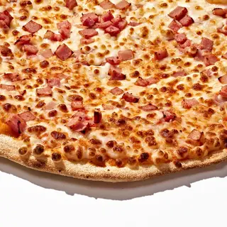 Pizza Jamón Y Queso Medio Metro.