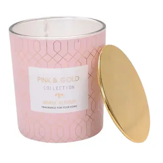 Elegant Candle Pink Romantic