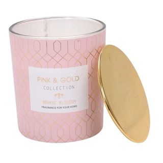 Elegant Candle Pink Romantic