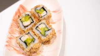 Crispy Oignon California Saumon 