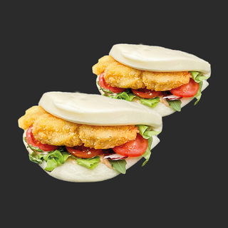 Bao with Shrimps