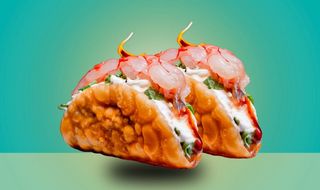 Tacos di Gambero Rosso