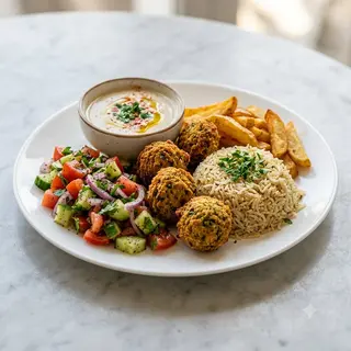 Menú Plato Falafel 18