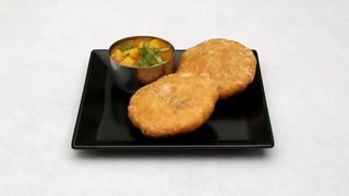 Khasta Kachori + Aloo Sabij