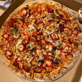 Menu Pizza Chicken Tikka