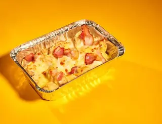PIELMIENI ZAPIEKANE CARBONARA
