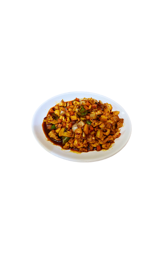 Pollo con guindillas