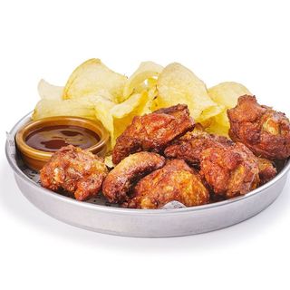 Alitas de pollo sabor BBQ  (10U)