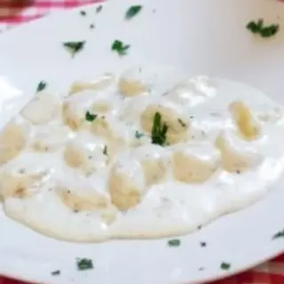 Gnocchi a la 4 quesos