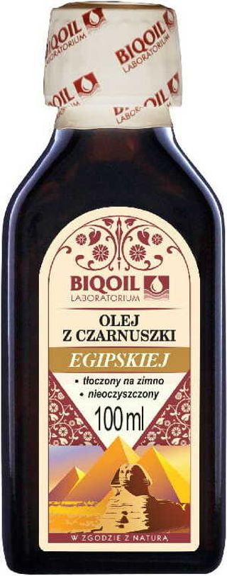 Olej z czarnuszki egipskiej tłoczony na zimno nieoczyszczony 100ml BIOOIL