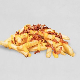 Batata Palito molho cheddar bacon