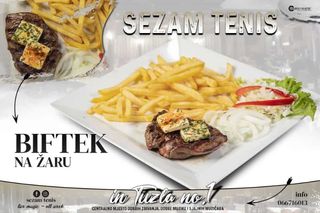 Biftek na žaru 250 gr