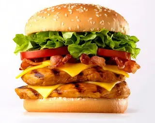 Double Burger Chicken