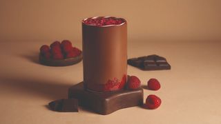 Belgijska  czekolada z malinami