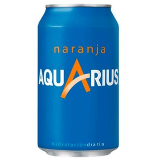 Aquarius Naranja lata 330ml.