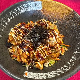 Fried Rice Pollo Karaage