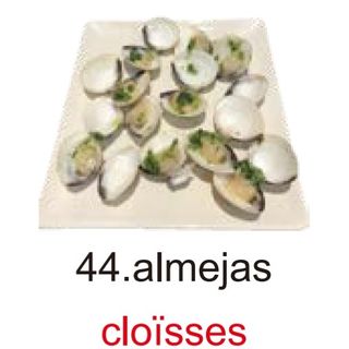 44. Almejas