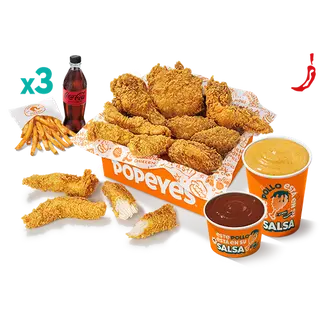 Menú Box Dippers Pa Tres