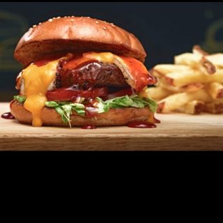 Hamburguesa Vegetable Con Bacon