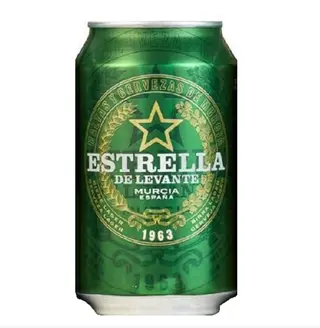Estrella de Levante Cerveza Lata 33 cl