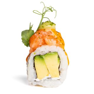 DY240. Guaca-salmon roll 8 pezzi