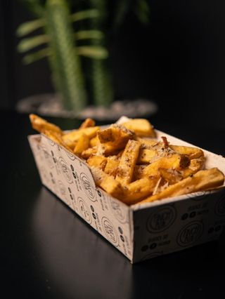 finch fries tartufo e parmigiano