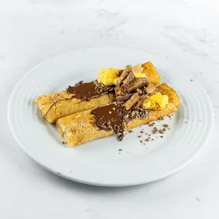 Slatka palačinka Nutella, Snickers, vanilija