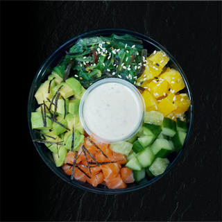 Поке с лососем (280 гр)