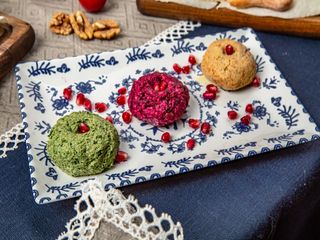 Pkhali de legume cu nuci