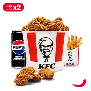 Cubo 14 Alitas Picantes para 2
