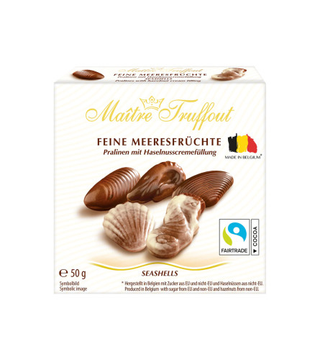 (206079) Mini praline belgijske Školjke 50g
