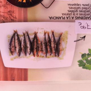 Sardinas a la plancha 