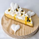 Porción De Tarta De Fruta De La Pasión (Maracuyá)
