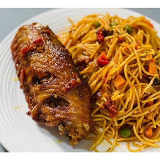 Spaghetti and Turkey