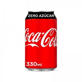 Coca Cola Zero Azúcar lata 330ml.