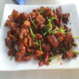 Pollo con Salsa Picante