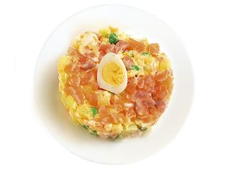 "Олів'є" з сьомгою (0,2kg)