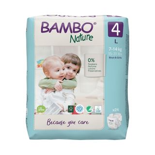 Bambo Nature Scutece Nr.4 7-14Kg, 24Buc (509164)
