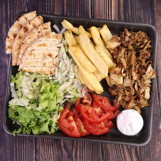 Порция Пилешки гирос